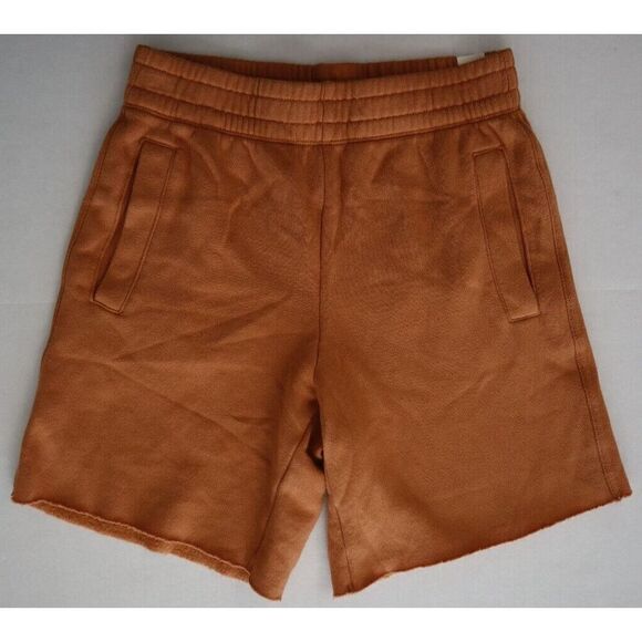 Aerie 0671-7915-287 Women's Sz XS Hazel Brown High Rise Fleece Dad Shorts - Picture 1 of 7